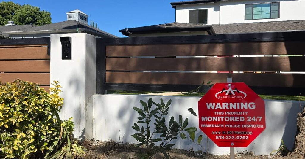 New monitored alarm system Sherman Oaks